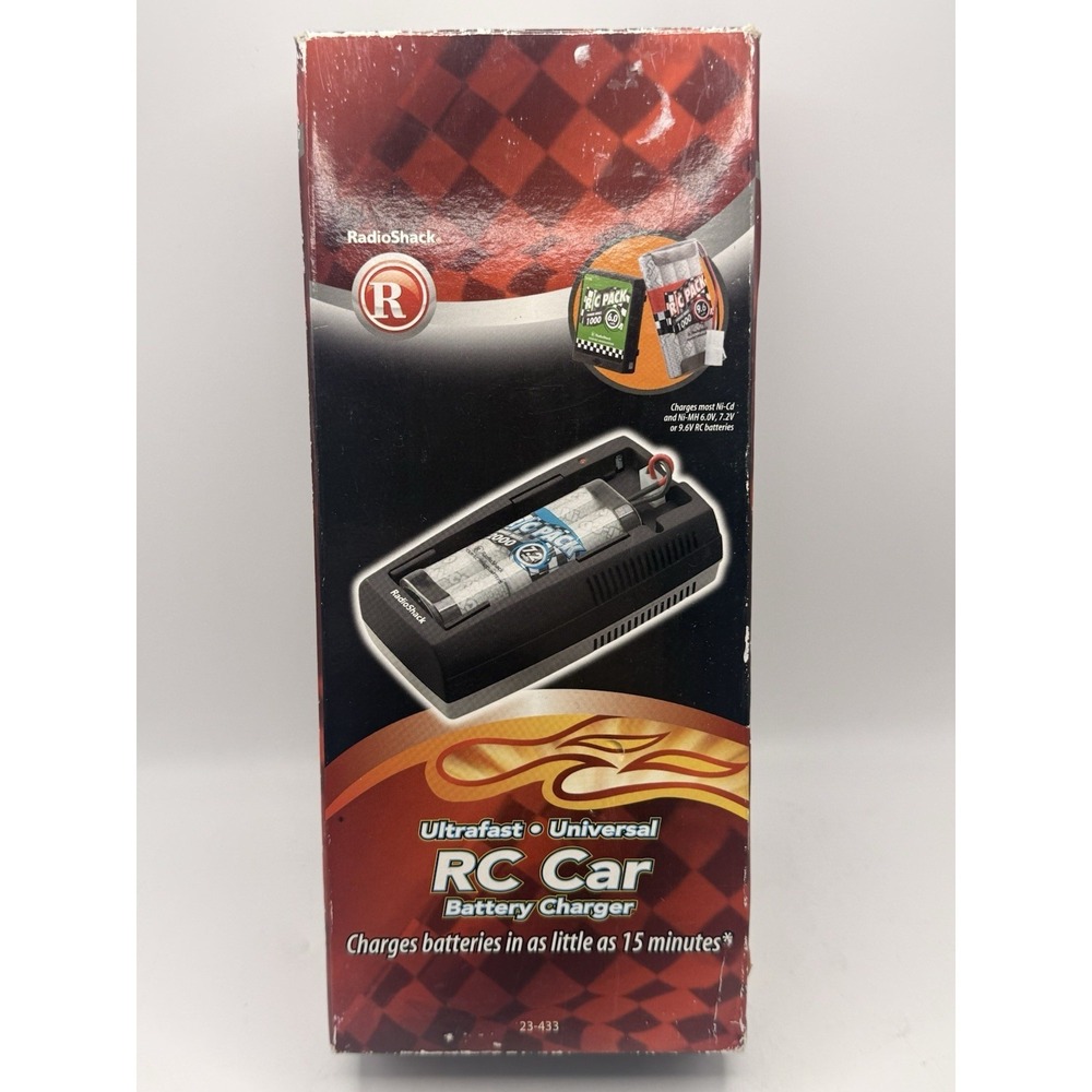 Radio Shack Ultrafast Universal RC Car Batter Charger New Open Box Never Used